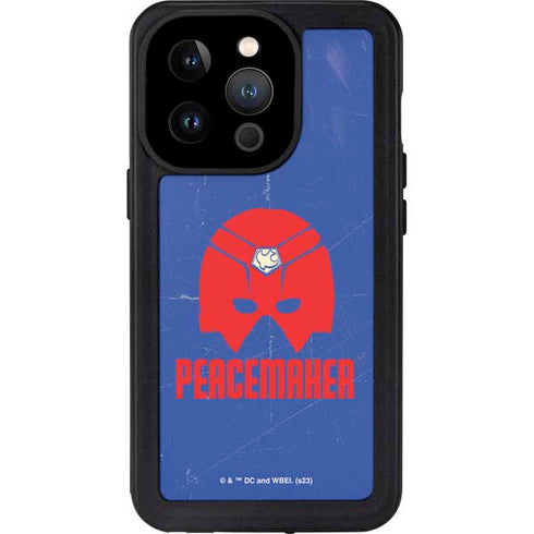 DC Comics Peacemaker Helmet iPhone 15 Pro Waterproof Case